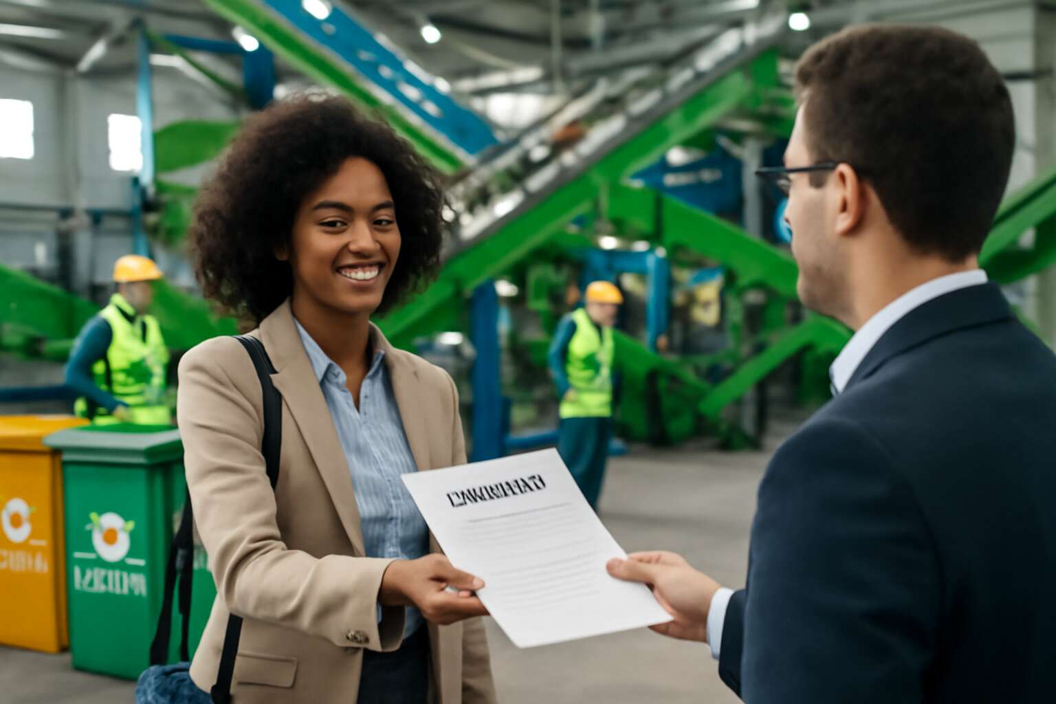 waste management job application