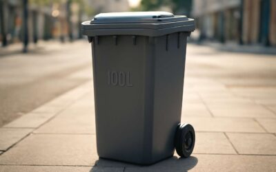 Upgrade your backyard cleanup with the durable refuse bin 100l for effortless waste management.