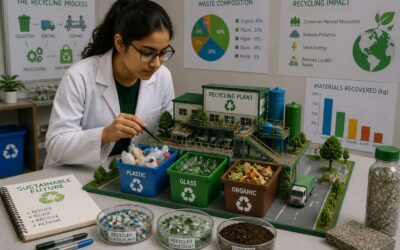 Waste Management Science Project, Turn Trash into Usable Resources.