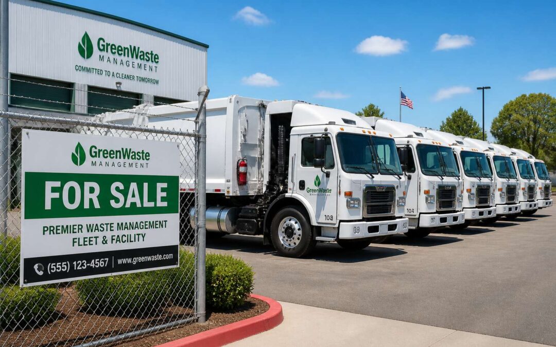 Waste management business for sale, a recurring revenue opportunity.