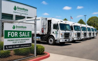 Waste management business for sale, a recurring revenue opportunity.
